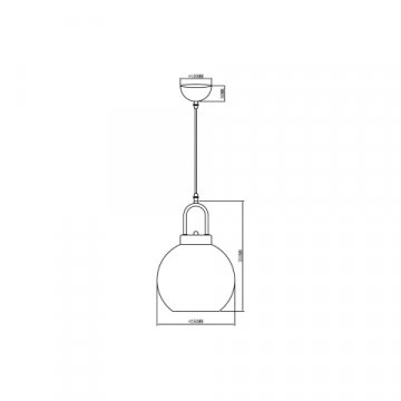Подвесной светильник Vele Luce Cloe VL5414P11