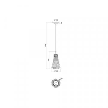 Подвесной светильник Vele Luce Emily VL5603P21