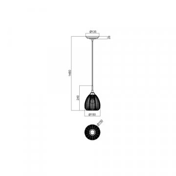 Подвесной светильник Vele Luce Fiona VL5623P11