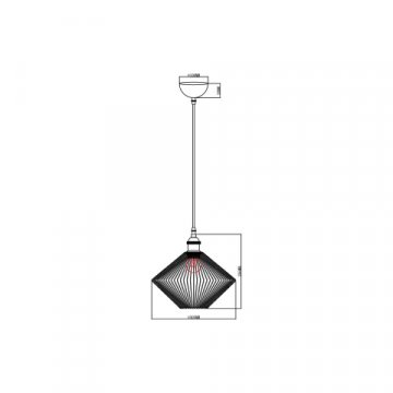 Подвесной светильник Vele Luce Gorgon VL5384P01