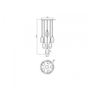 Подвесной светильник Vele Luce Lucy VL5613P16