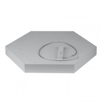 Подвесной светодиодный cветильник Geometria ЭРА Hexagon SPO-122-W-40K-066 66Вт 4000К белый Б0050552