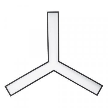 Подвесной светодиодный cветильник Geometria ЭРА Igrek SPO-143-B-40K-056 56Вт 4000К черный Б0050571