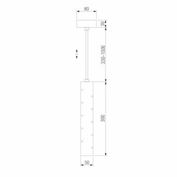 Подвесной светодиодный светильник Elektrostandard Bong 50214/1 Led черный жемчуг a055668