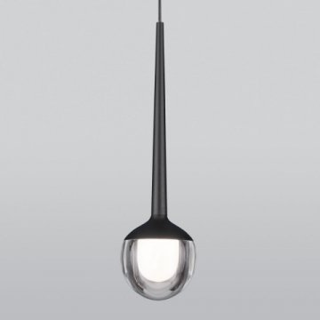 Подвесной светодиодный светильник Elektrostandard DLS028 6W 4200K черный a047768