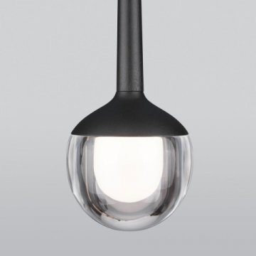 Подвесной светодиодный светильник Elektrostandard DLS028 6W 4200K черный a047768