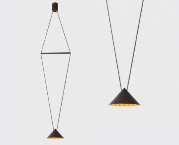 Подвесной светодиодный светильник Italline IT03-1430 black/orange