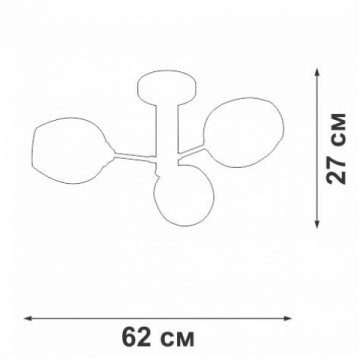 Потолочная люстра Vitaluce V3956-8/3PL