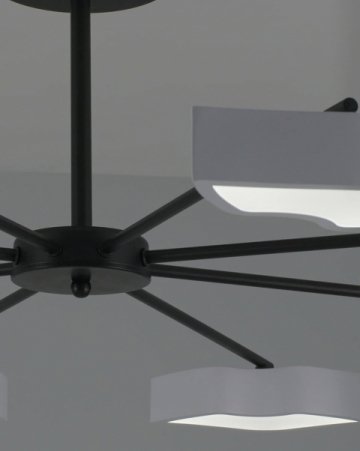 Потолочная светодиодная люстра Moderli Hight V1141-8CL