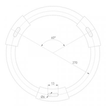 Потолочный светильник Arlight SP-RONDO-R600-60W Day4000 034821