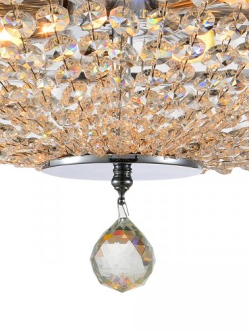 Потолочный светильник Natali Kovaltseva Barocco 81405/6C Chrome
