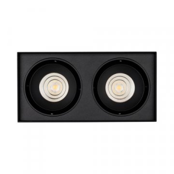 Потолочный светодиодный светильник Arlight SP-Cubus-S100x200-2x11W Warm3000 023085(2)