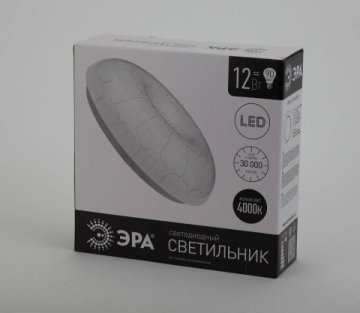 Потолочный светодиодный светильник ЭРА Классик без ДУ SPB-6 Паутина 12-4K (B) LM/1 Б0043258