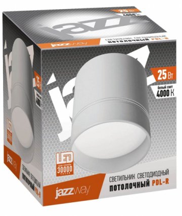 Потолочный светодиодный светильник Jazzway PDL-R 5005716