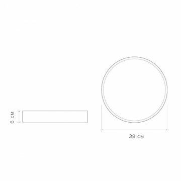 Потолочный светодиодный светильник Jazzway PPB Sсandic-R 5036826