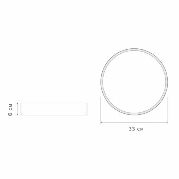 Потолочный светодиодный светильник Jazzway PPB Sсandic-R 5036864