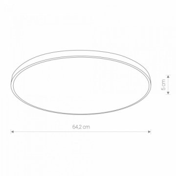 Потолочный светодиодный светильник Nowodvorski Agnes Round Led 8210