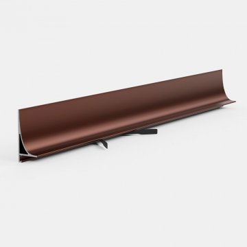 Микроплинтус Design Corner L 584 Коньяк Pro Design 35 мм х 15.5 мм х 2700 мм