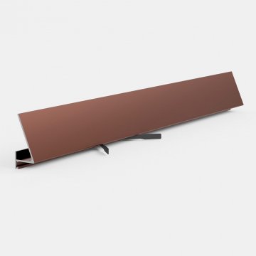 Микроплинтус Corner 570  коньяк Pro Design 30 мм х 15.5 мм х 2700 мм