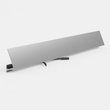 Микроплинтус Corner 570  анадированный Pro Design 30 мм х 15.5 мм х 2700 мм