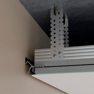 Потолочный плинтус (профиль) Pro Design Gipps 594 Черный
