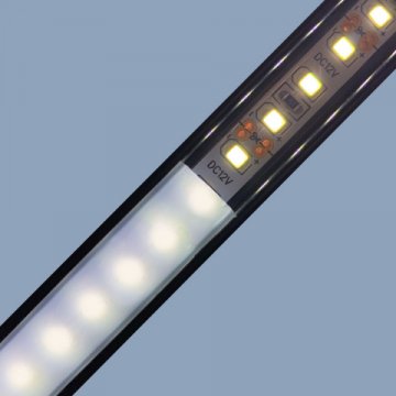 Профиль с рассеивателем Apeyron P8-10-Ч