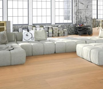 Двухполосная паркетная доска Kahrs Life Pure Oak (193×1225 мм)