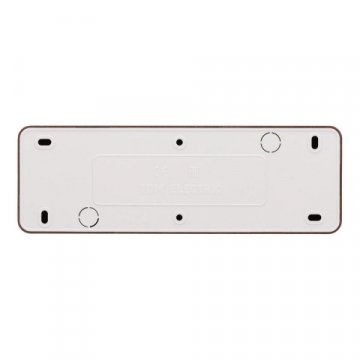 Розетка четырехместная 2P+PE TDM Electric Ладога со шторками бук SQ1801-0331