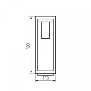 Садовый светильник Kanlux VIMO 50 B 34984