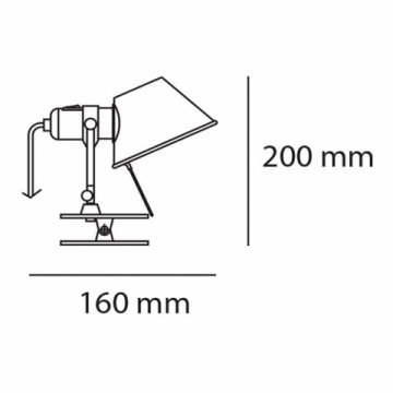 Спот Artemide Tolomeo A010870