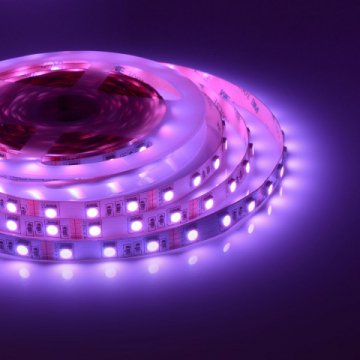Светодиодная лента Apeyron 14,4W/m 60LED/m 5050SMD разноцветная 5M 00-17