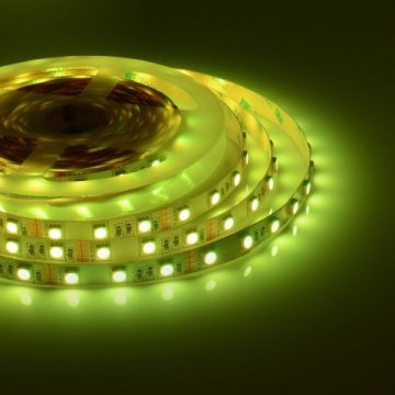 Светодиодная лента Apeyron 14,4W/m 60LED/m 5050SMD разноцветная 5M 10-33