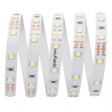 Светодиодная лента Apeyron 4,8W/m 60LED/m 3528SMD холодный белый 1M 10-65