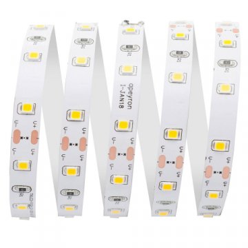 Светодиодная лента OGM 4,8W/m 60LED/m 3528SMD теплый белый 25M SL-08