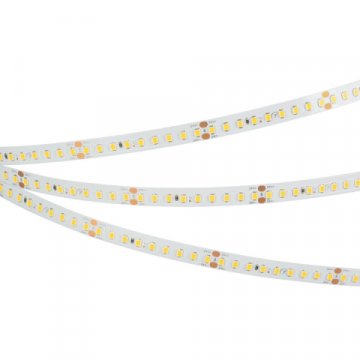 Светодиодная лента Arlight 7,7W/m 144LED/m 2835SMD теплый белый 5M RT-A144-10mm 24V Warm2700 038781