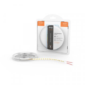 Светодиодная лента Gauss 14,4W/m 120LED/m 2835SMD теплый белый 2M BT080