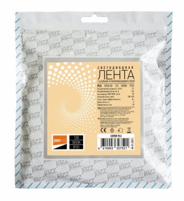 Светодиодная лента Jazzway 7,2W/m 30Led/m 5050SMD теплый белый 5M 327521