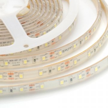 Светодиодная влагозащищенная лента OGM 6W/m 60LED/m 2835SMD холодный белый 50M LSE-096