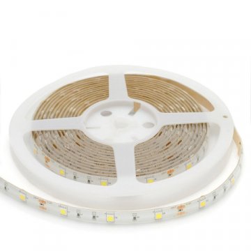 Светодиодная влагозащищенная лента Apeyron 7,2W/m 30LED/m 5050SMD холодный белый 5M 10-01