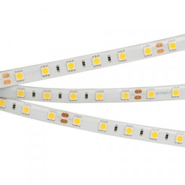 Светодиодная влагозащищенная лента Arlight 14,4W/m 60LED/m 5060SMD теплый белый 5M 015279(2)