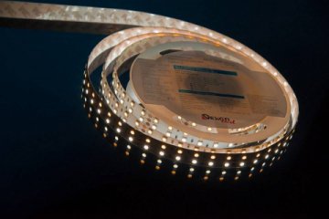 Светодиодная влагозащищенная лента DesignLed 28,8W/m 120LED/m 5050SMD теплый/холодный белый 5M 000515
