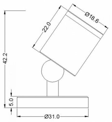 Точечный светодиодный светильник Deko-Light Herculis Magnetic 688026