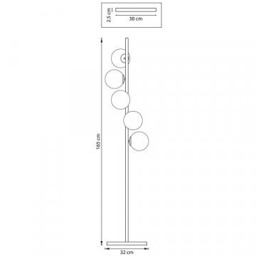Торшер Lightstar Croco 815757