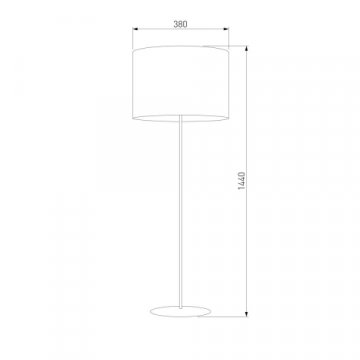 Торшер TK Lighting 5279 Tercino Blue