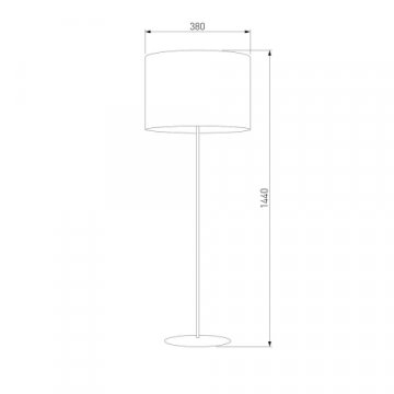 Торшер TK Lighting 5279 Tercino Blue