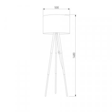 Торшер TK Lighting 5569 Juta