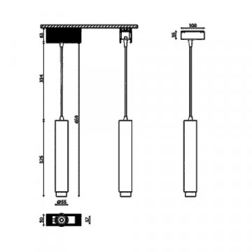 Трековый светодиодный светильник DesignLed SY-DIM-601241-BL-10-NW 007364