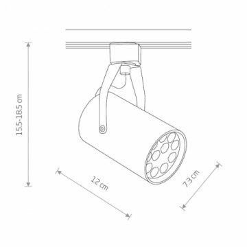 Трековый светодиодный светильник Nowodvorski Profile Store Led Pro 8321