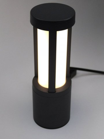 Уличный настенный светодиодный светильник Elvan PJ-1507/1-11.5W-WW-Gr