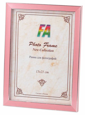 Фоторамка FA Пластик Акварель розовый 21х30 (32/896) Б0039840